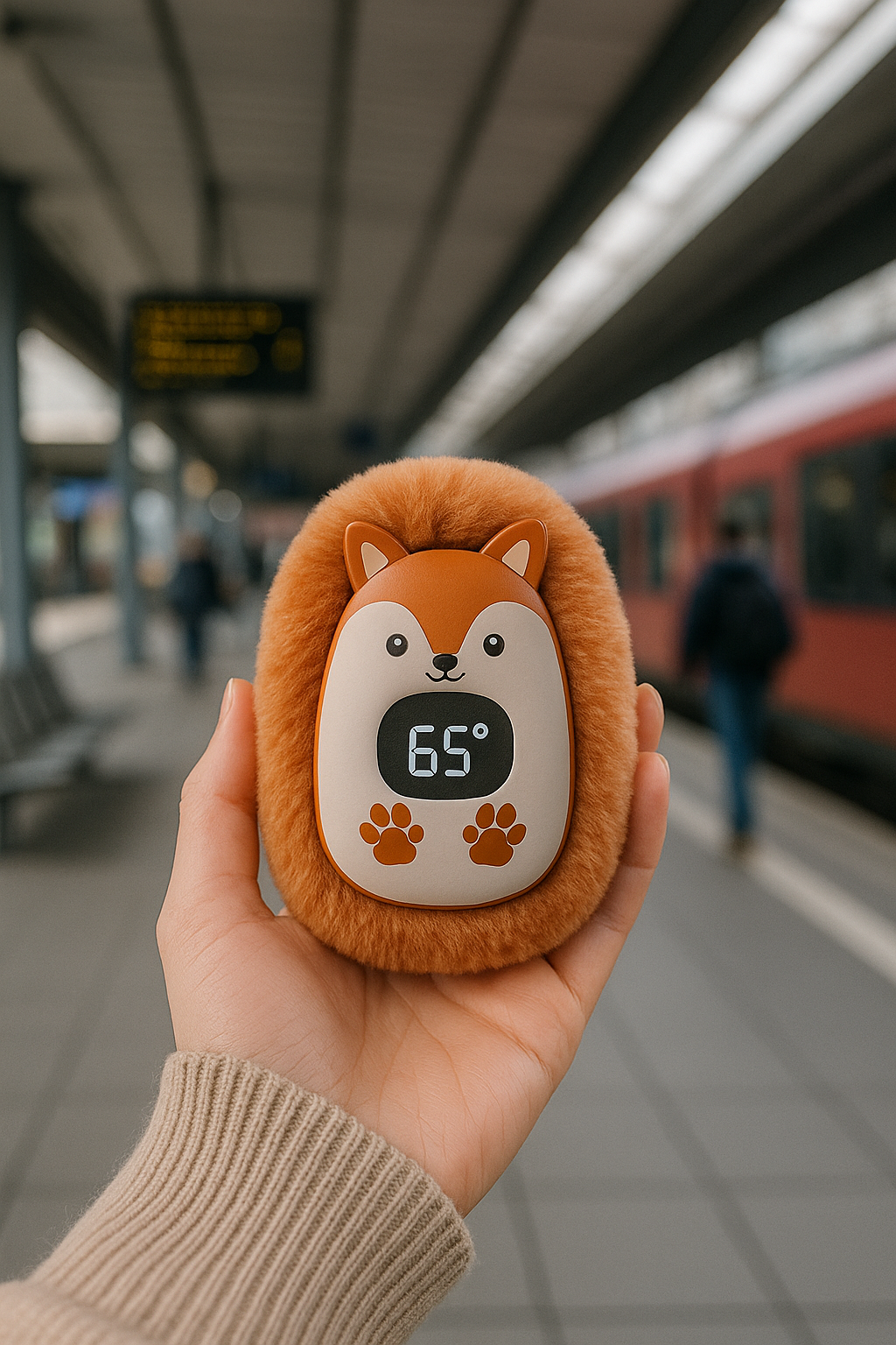 Réchauffe main peluche™