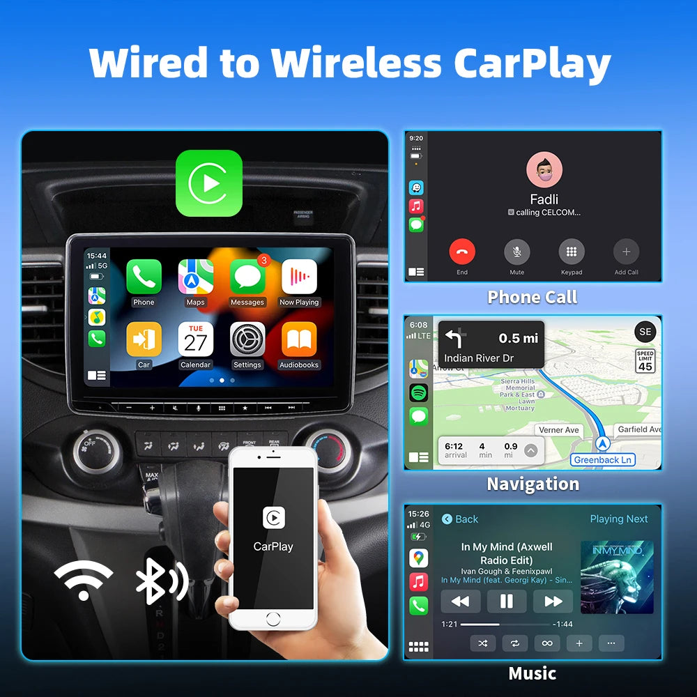Adaptateur CarPlay & Android Auto™