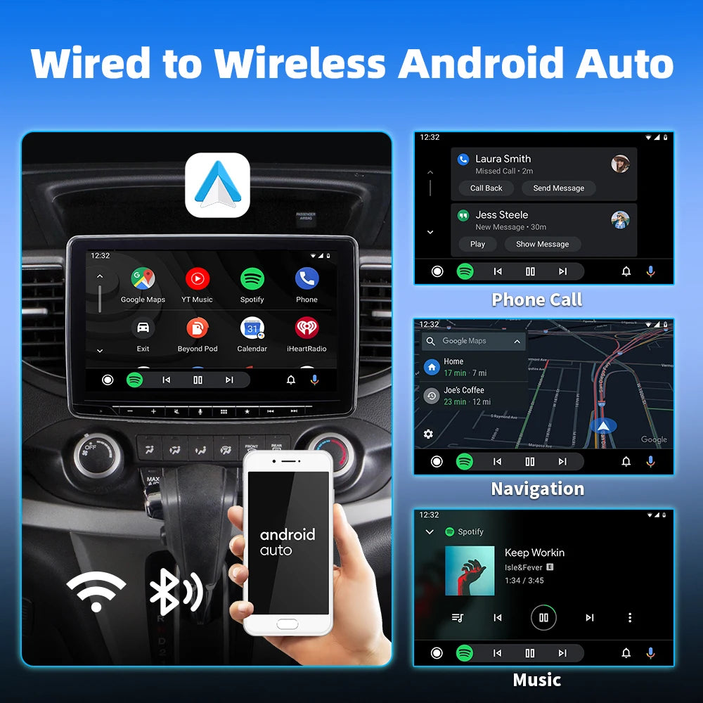 Adaptateur CarPlay & Android Auto™